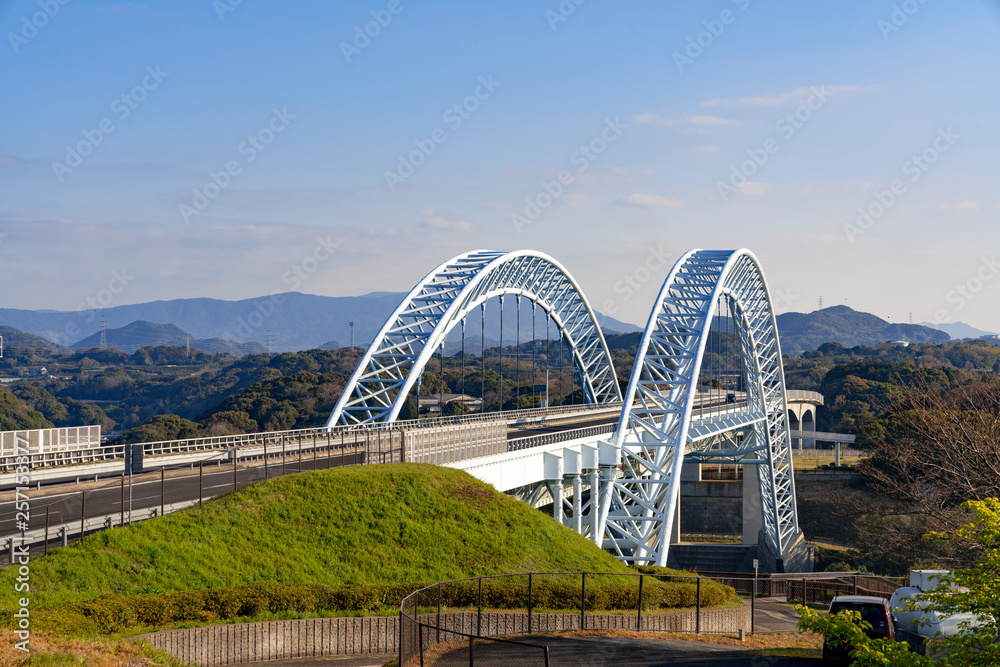 Obraz premium [長崎県]新西海橋と針尾瀬戸