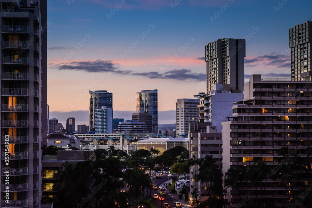 Honolulu cityscape