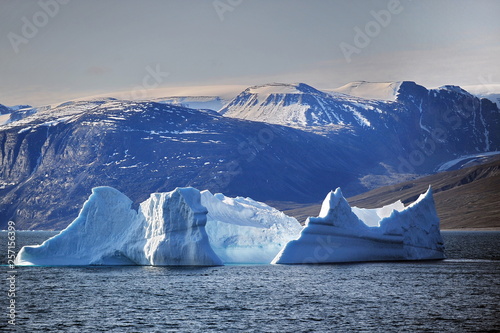 Polar day in Greenland.