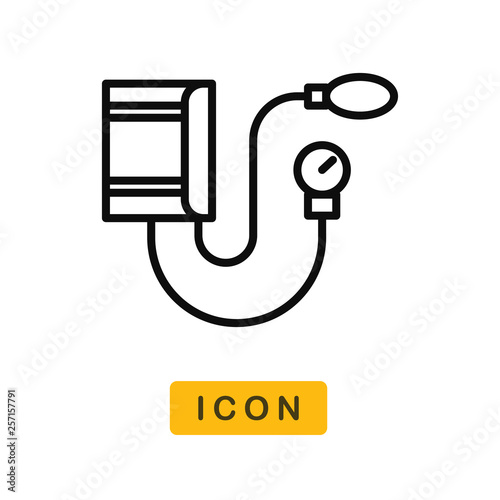 Blood pressure vector icon
