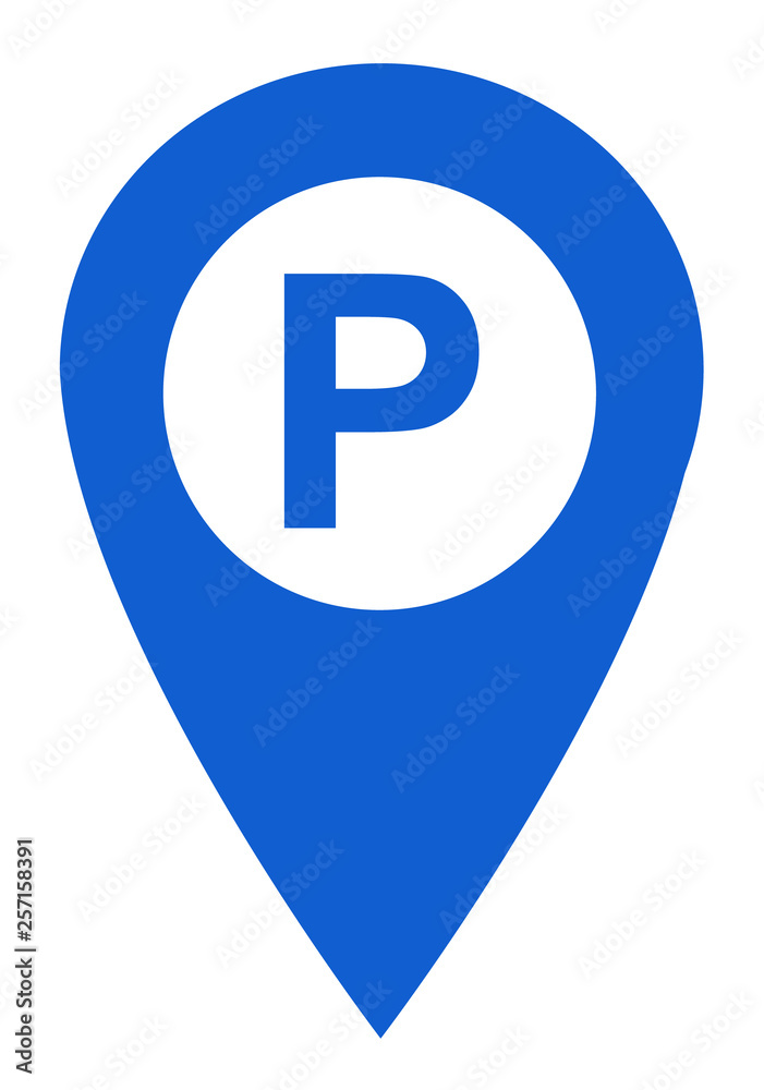 Parking icon graphic design isolated on white background. Vector illustration Parking icon graphic design isolated on white background. Vector illustration