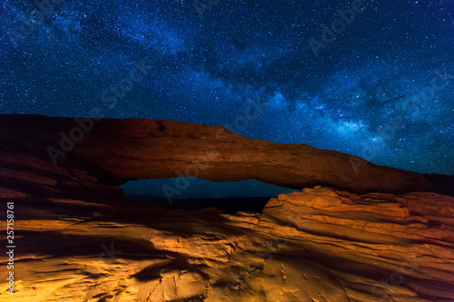 Milky Way over Mesa Arch, Canyonlands National Park - Utah, USA