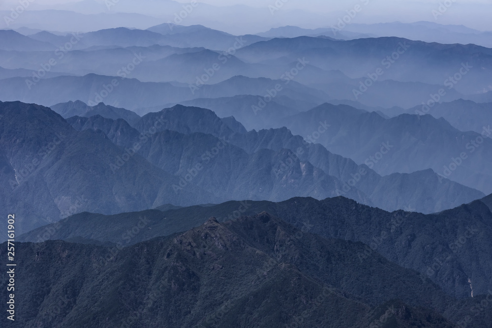 layers of the mountain landscape layers of the mountain landscape