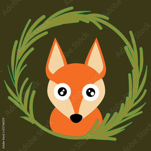 framed animal portrait