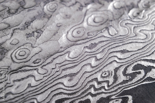 Fotografia Background with pattern of damask steel
