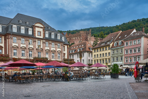 A panoramic of Heidelberg, Germany