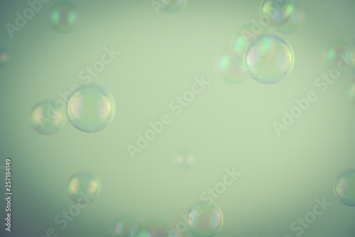 The beautiful colorful bubbles background textures