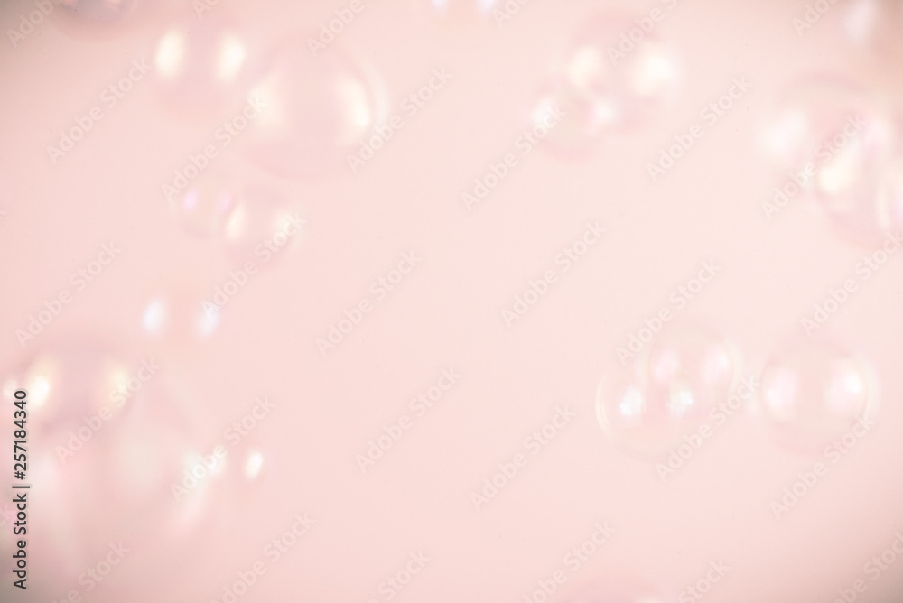 Fototapeta premium The beautiful colorful bubbles background textures