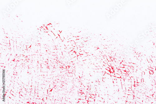 Red abstract spotted acrylic art background