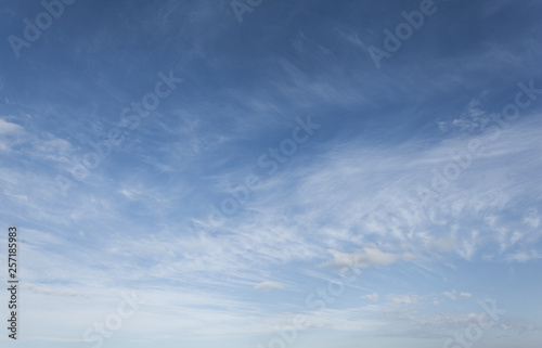 Blue sky with cloud