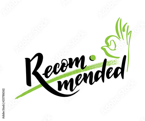 Eco logos, badges, vegetarian recommended healthy natural food stickers.