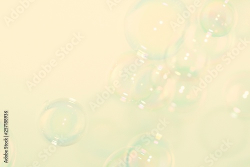 The beautiful colorful bubbles background textures