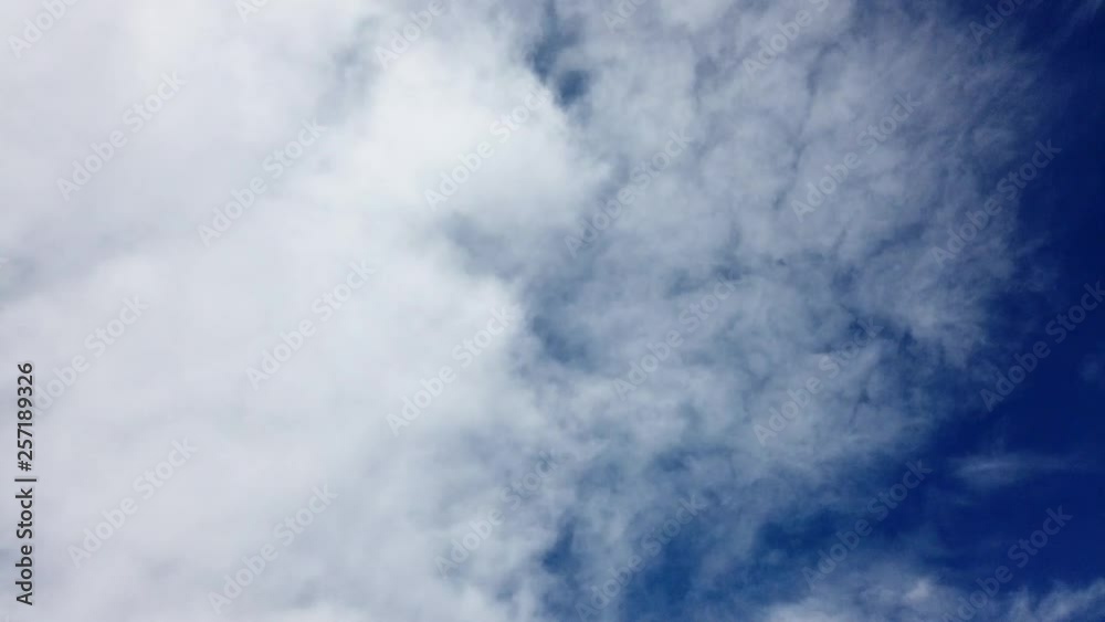 Time lapse of sky with more and more clouds cover it. Time lapse of sky with more and more clouds cover it.
