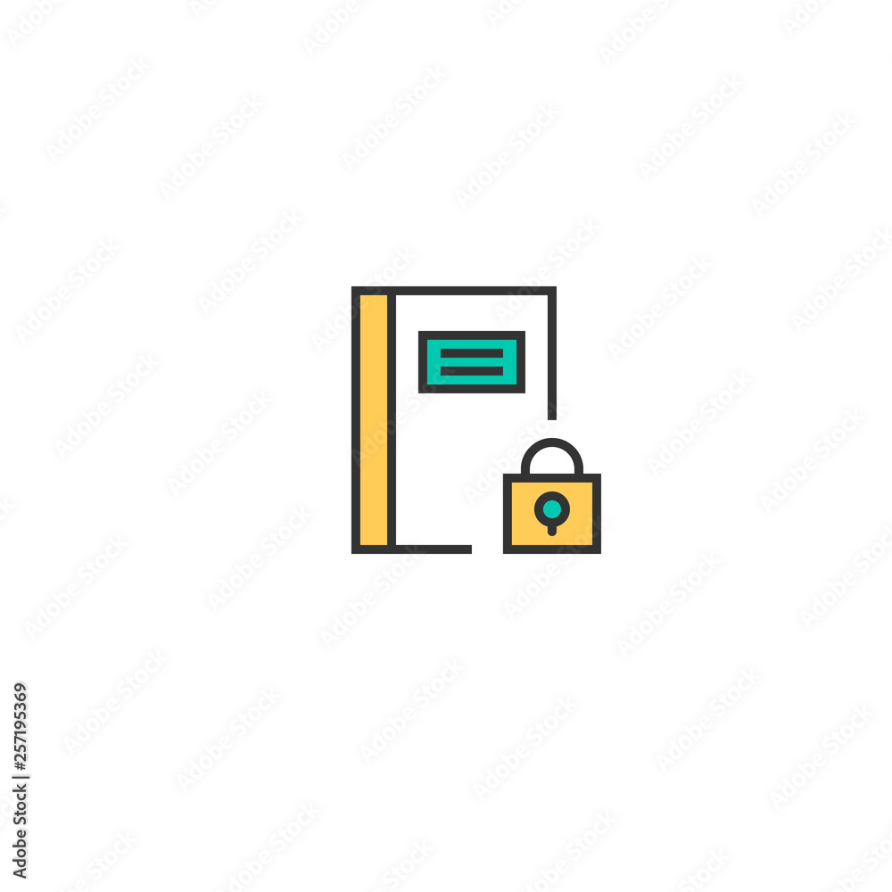 Notebook icon design. Interaction icon vector design Notebook icon design. Interaction icon vector design