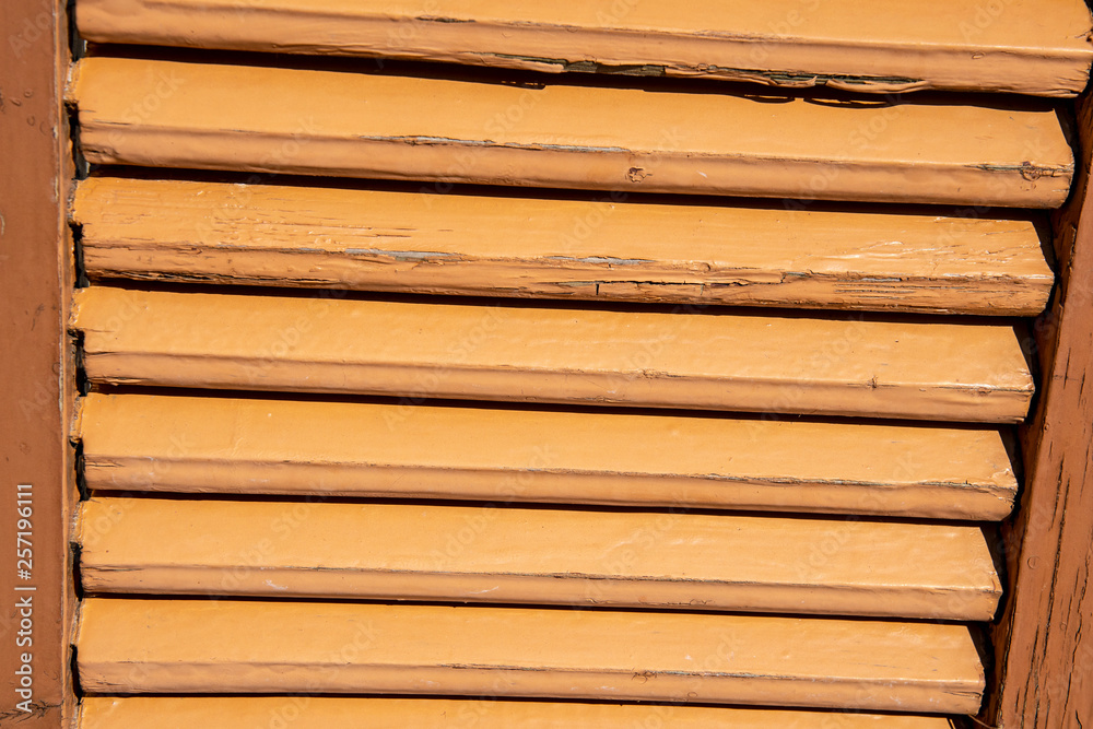 Wooden lamellas yellowish as background Wooden lamellas yellowish as background