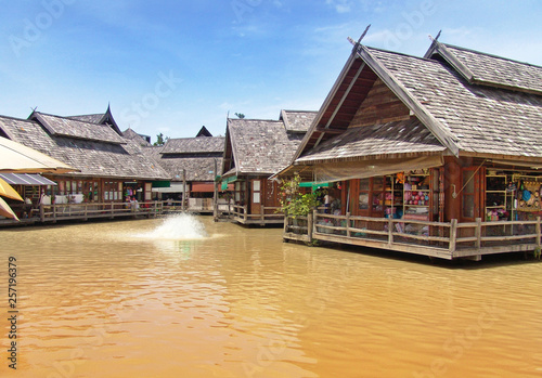 house on the water.