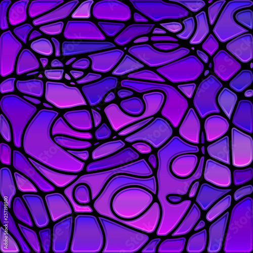 abstract vector stained-glass mosaic background