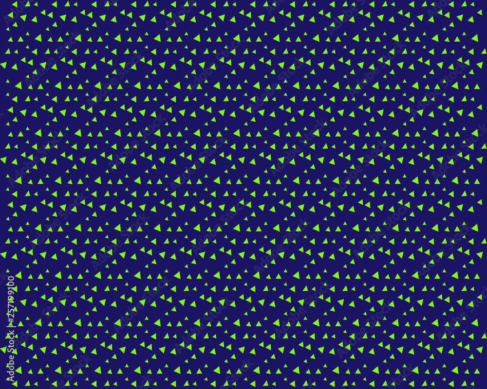 geometric pattern green triangles randomly arranged on a blue background geometric pattern green triangles randomly arranged on a blue background