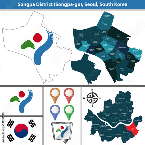 Songpa District, Seoul City, South Korea