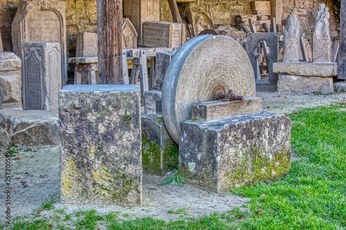 Fotografia Stonemasons sculpt art