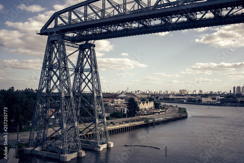 Iron Bridge in La Boca - Buenos Aires