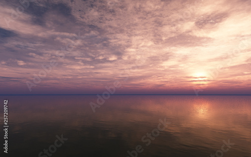 sunset over the sea © archangelworks