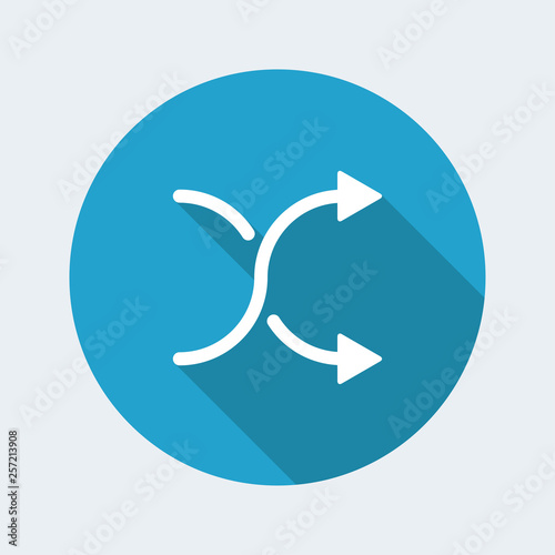Random symbol. Flat, clean, minimal and isolated vector illustration with minimal and modern design.
