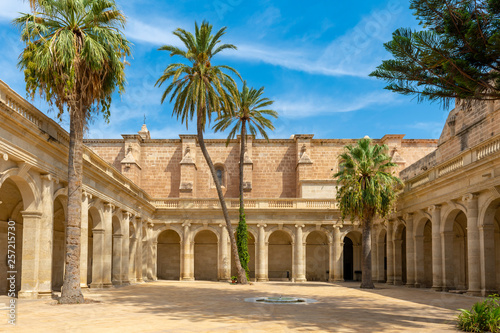 cloister of the cathedral of Almeria. photo