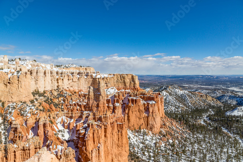 A Bryce Canyon Landscape, taken from Paria View on a Sunny Winters Day