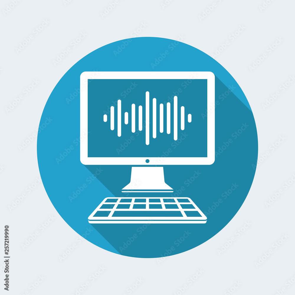 Wave audio on computer Wave audio on computer