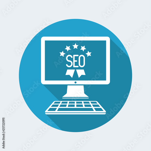 Five stars seo services on pc