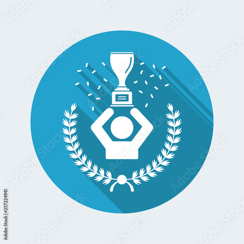 First place winner cup icon