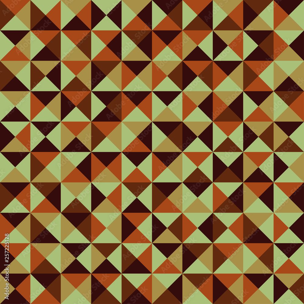 Fototapeta premium BACKGROUND OF COLORED TRIANGLES