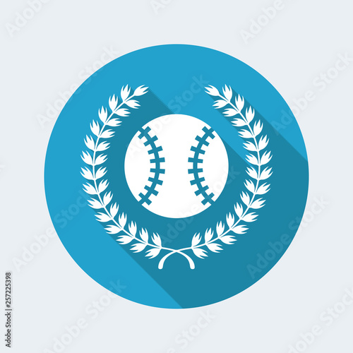 Baseball prize symbol icon