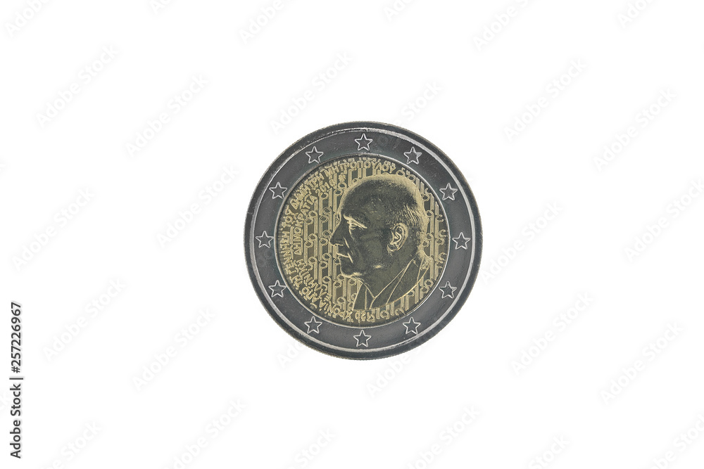Commemorative 2 euro coin of Greece Commemorative 2 euro coin of Greece