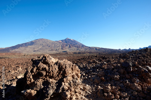 view of Teide volcano