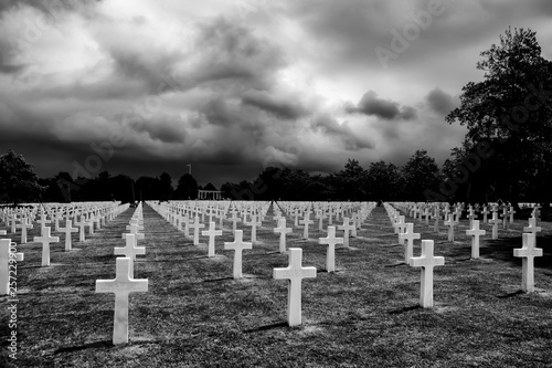 Omaha Beach D-day American Cemetery photo