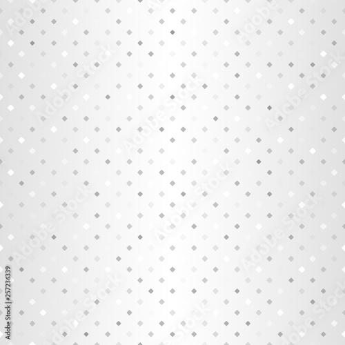 Silver diamond pattern. Seamless vector background