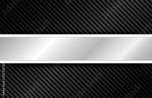 Abstract .Carbon fiber background. black background ,light and shadow. Vector.