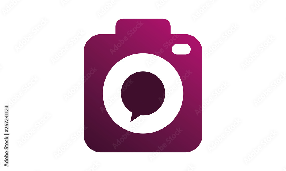 chat camera logo chat camera logo