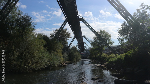 Wuppertaler Stadtwerke Schwebebahn Wuppertal Bergisches land photo