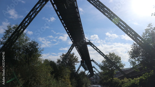 Wuppertaler Stadtwerke Schwebebahn Wuppertal Bergisches land photo