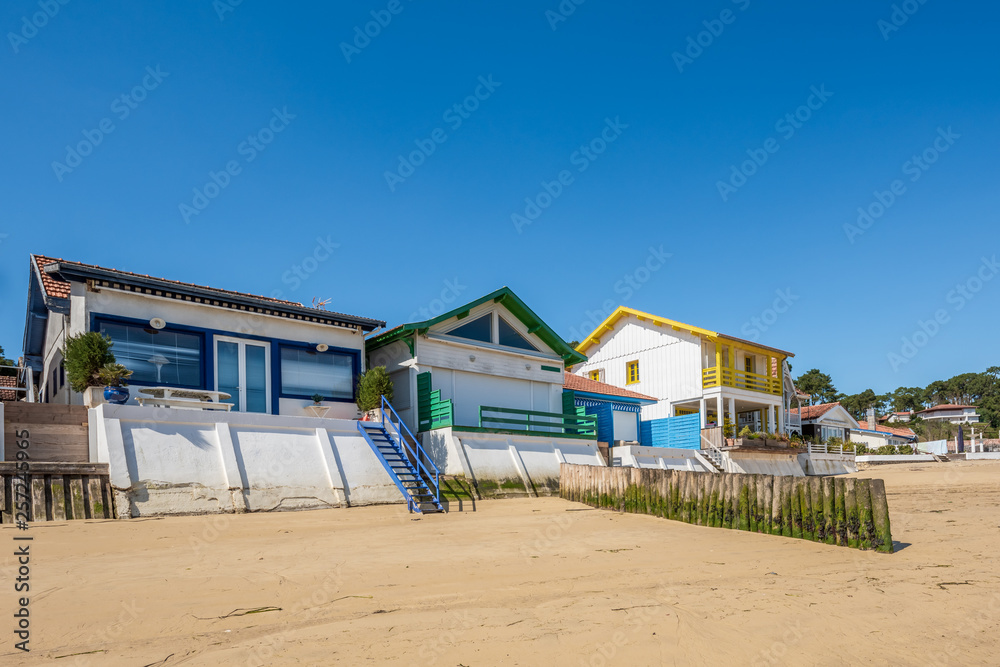 CAP FERRET (Bassin d'Arcachon, France), village de L'Herbe CAP FERRET (Bassin d'Arcachon, France), village de L'Herbe