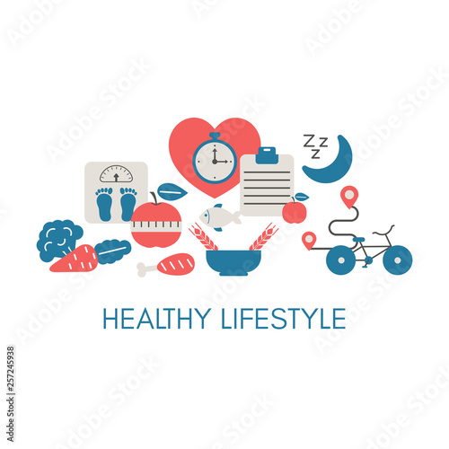 Healthy Lifestyle concept