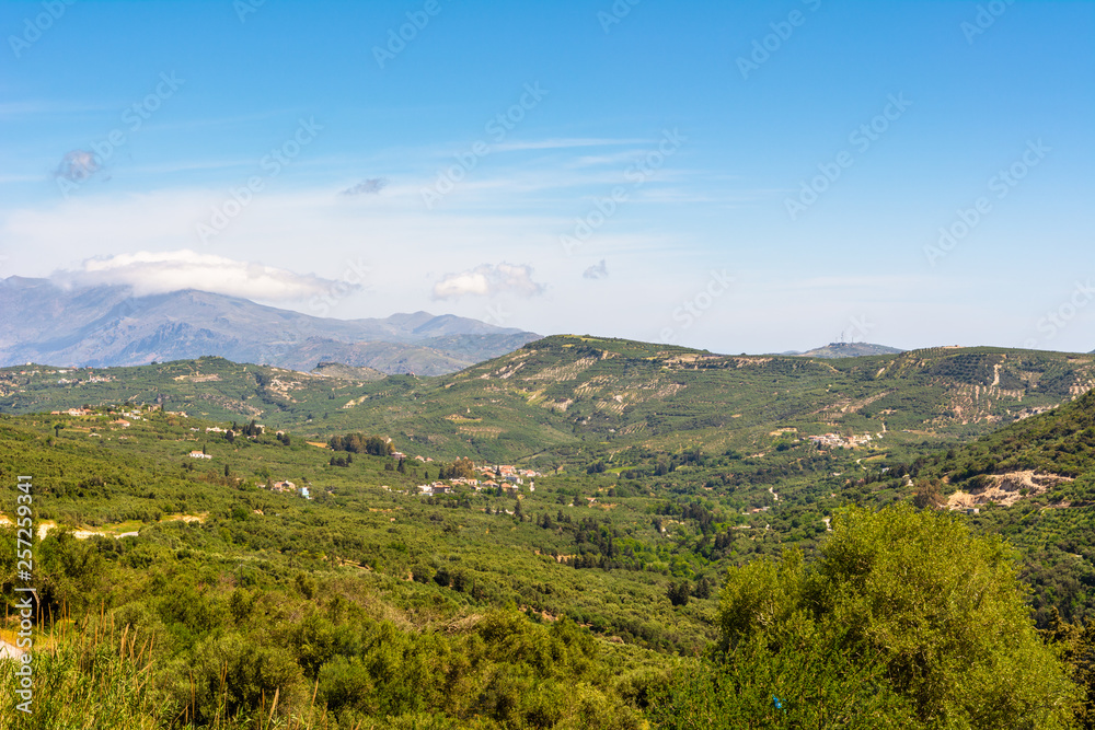 Mountainous nature of western part of the island of Crete. Greece Mountainous nature of western part of the island of Crete. Greece