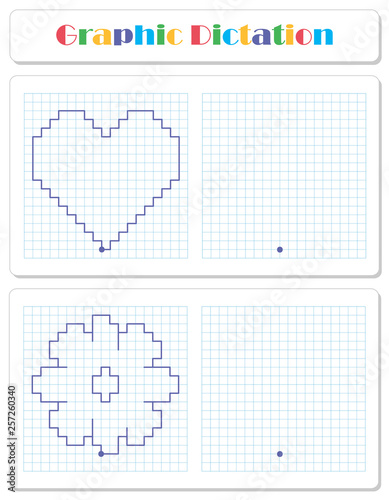 Copy the graphic picture. Worksheet for kids
