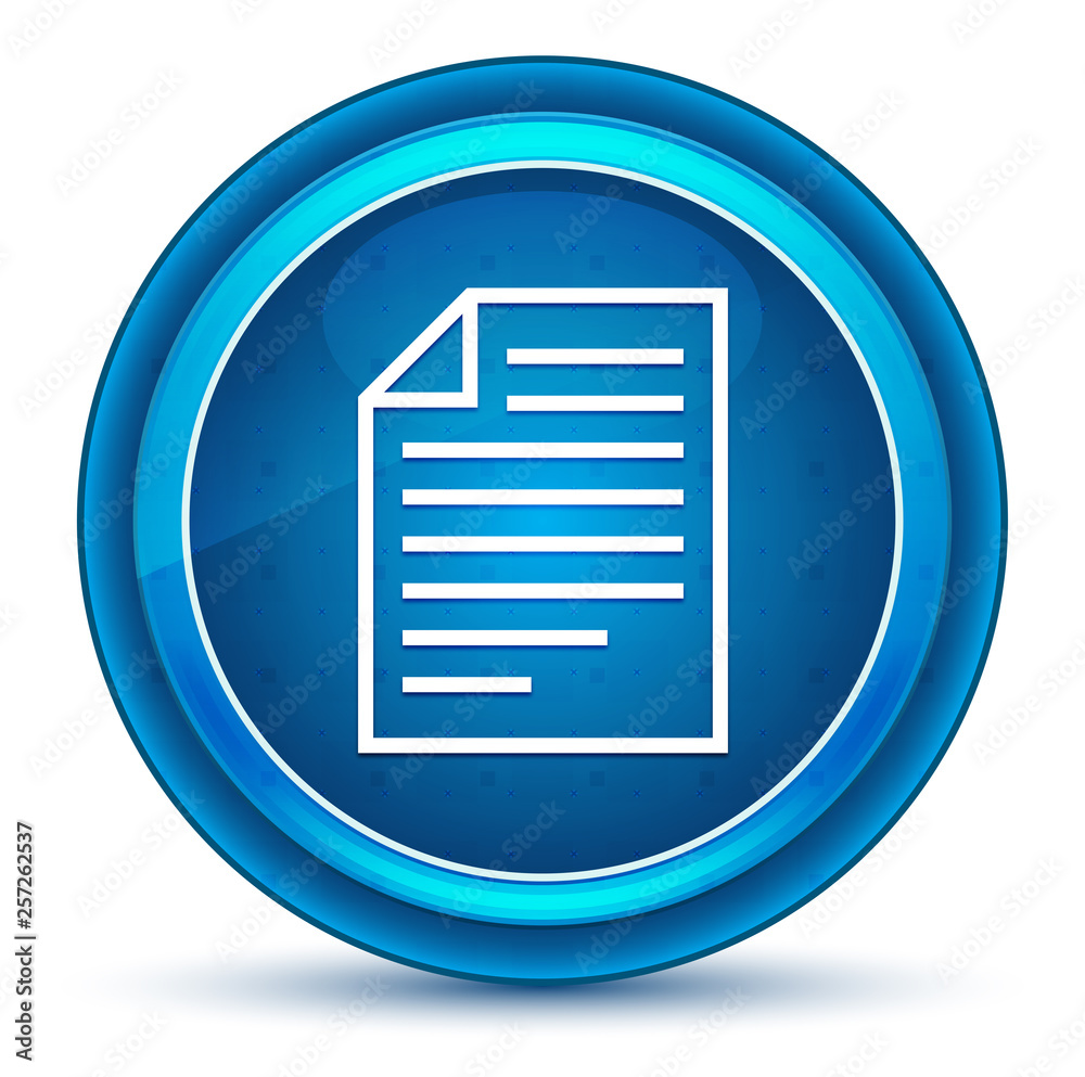 Page icon eyeball blue round button Page icon eyeball blue round button