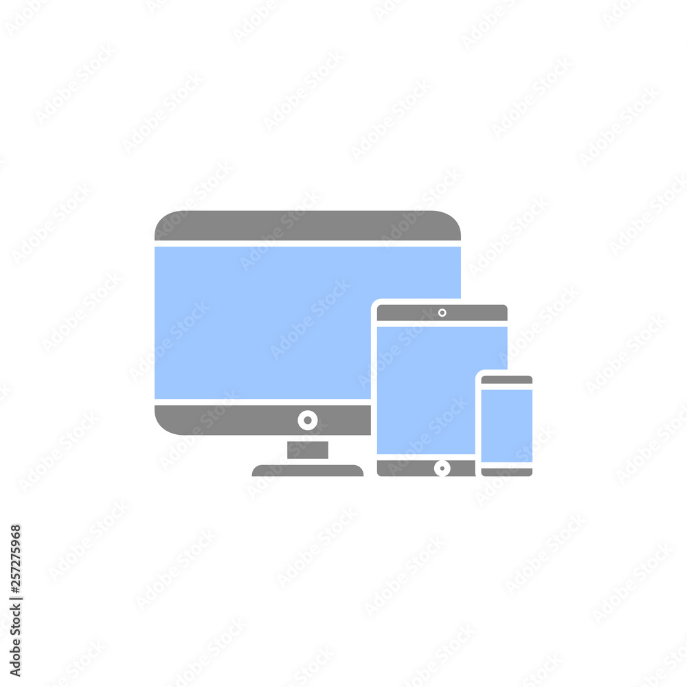Cross-platform software icon. Modern vector illustration. Cross-platform software icon. Modern vector illustration.