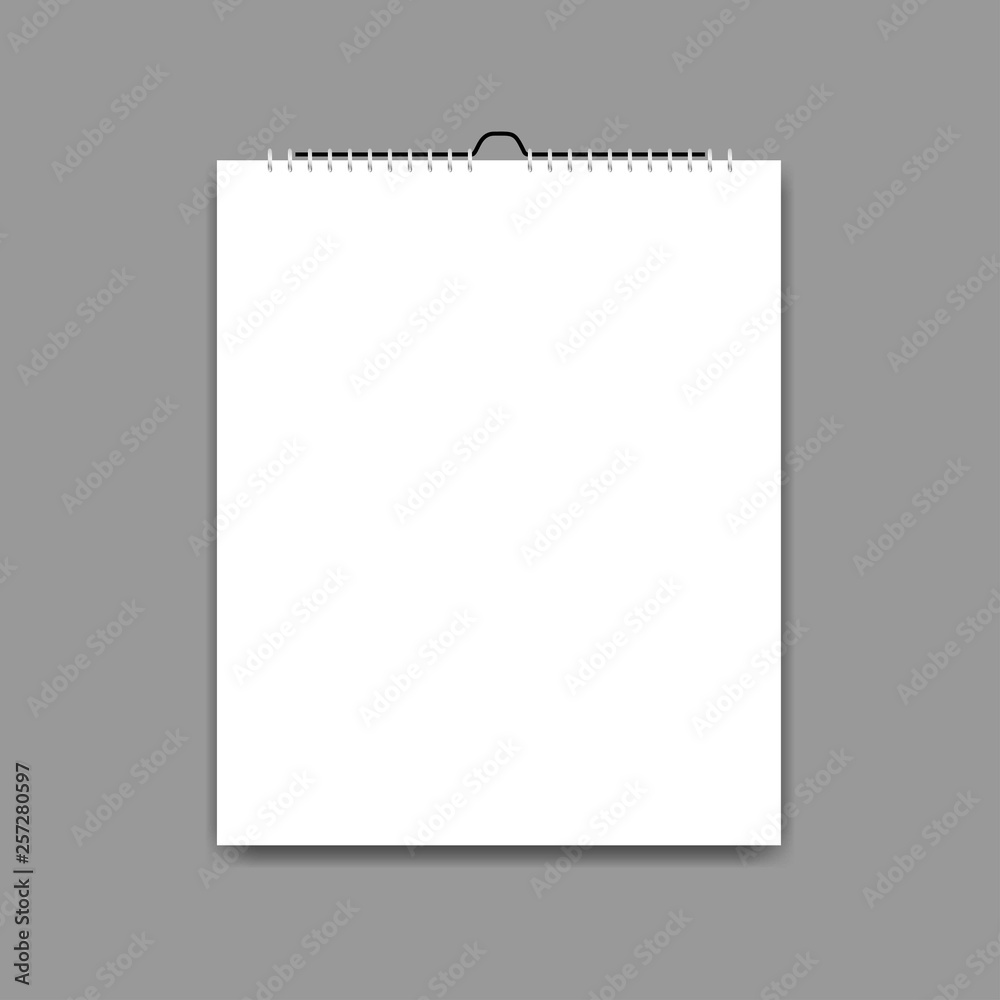 Paper sheet. A piece of paper on a gray background with shadow Paper sheet. A piece of paper on a gray background with shadow
