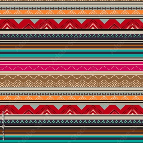 Ethnic seamless pattern with Aztec, Moroccan, Berber, Mexican motives. Tribal kilim. Geometric design.berber carpet motifs